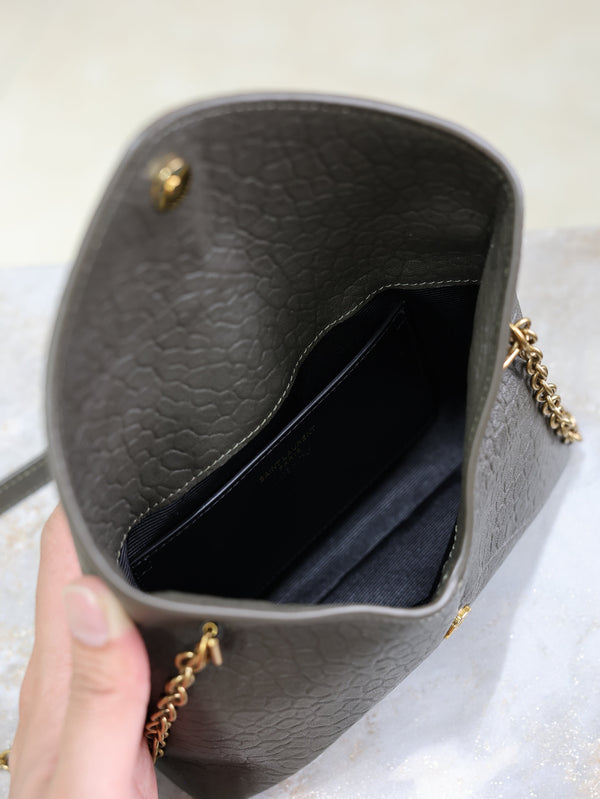 Cassandre Mini Bag 19cm Chocolate Lambskin GHW