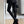 CALZEDONIA Thickened Castle Pattern Black Flocked Pantyhose