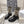 CD Short Stocking Riding Boots Taupe Black Cowhide 565791