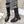 CD Hight Stocking Riding Boots Black Cowhide 565790