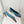 Chanel 25 Ballet Flat Green Mix Gray Suede 566822