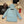 Canada Goose Children Jacket Wolf Fur Light Blue Polyester Cotton