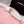 CC Stamp Buckle Women Belt 30mm Elastic White Cowhide 196841