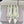 Jimmy Choo 26WF Pointed Toe Rhinestone Bow Chunky Heel White  Sheepskin 573542