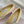 Jimmy Choo Classic Diamond Chain Point Toe High Heels Champagne Glitter Sheepskin 573546