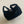CC Bowling Large 32 Black in Velvet Nylon Bag