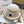 Chanel New Autumn/Winter Wool Blend Knit Bucket White Hat 960030
