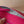 LV Pochette Voyaye Souple Clutch Bag Rose Red Monogram Eclipse Canvas 275169