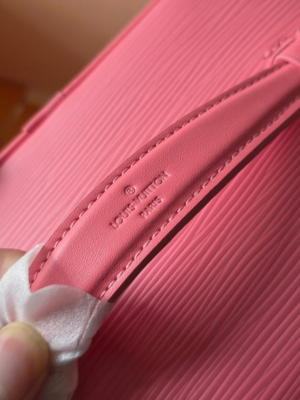 LV Nice Nano Cosmetic 20 Bag Pink Epi Leather 275225