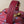 LV Makeup Bag Red PVC Fabric with Leather 275393