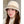 Chanel Women's Plush Bucket Ivory mix Beige Hat 980038