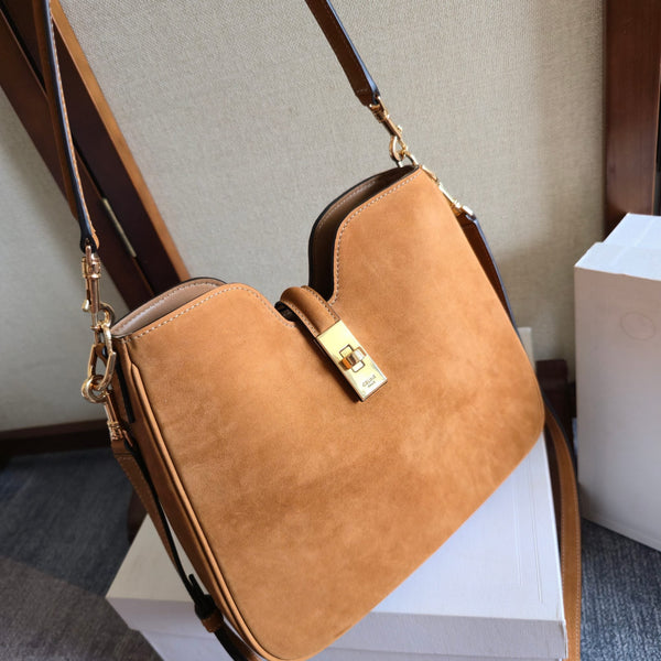 Celine New Camille 16 Soft Brown Bag in Calfskin 276174