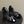 HM Joy Sandal 40 Black Pink in Suede 593808