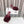 Loewe 25SS Fur-lined Mule 100 Burgundy in Fox Fur 597441