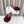 Loewe 25SS Fur-lined Mule 60 Burgundy in Fox Fur 597437