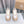 Loewe x on Angpao Couple Running Sneakers Light Brown White Nylon Calfskin 597425