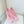 Chanel 26 Ladies 50 Ballet Flats Pink in Fabric 597341