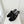 CC 26 Sandal 90 Black Rhinstone Deer Hide 597375