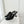 CC 26 Sandal 90 Black Rhinstone Deer Hide 597375