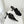 CC 26 Sandal 90 Black Rhinstone Deer Hide 597375