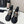 Chanel CC Combat Short Boots With Pearl Black in Calfskin 597894