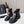 Chanel CC Combat Short Boots With Pearl Black in Calfskin 597894
