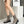 Chanel Chain Sock Ankle Boots Taupe Wool Flyknit 597919