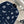 Chanel 26 Jacquard Knit Cardigan Blue in Wool Yarn 801433