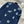 Chanel 26 Jacquard Knit Cardigan Blue in Wool Yarn 801433
