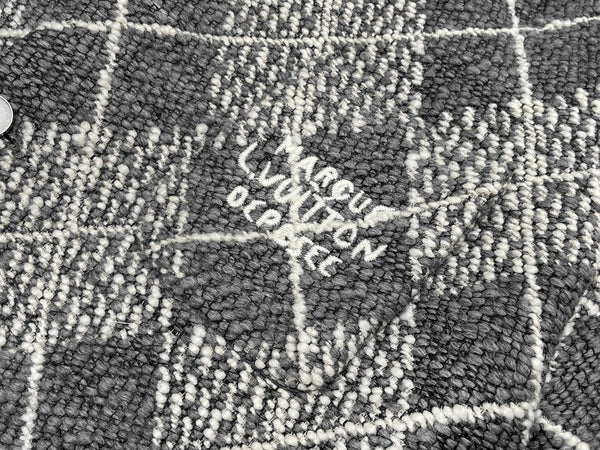 LV 26 Wool Tweed Knit Coat