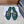 CD Montaigne Sandals Turquoise in Calfskin 598170