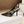 CD Ribbon Lace Open-toe Black Sandals 95 in Sheepskin 598116