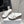CD 25SS D-Attitude Wedge Sandals 90 White in Cowhide 598107