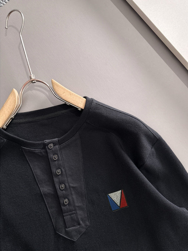 LV 25SS Lapel Sweatshirt Long Sleeve 494433