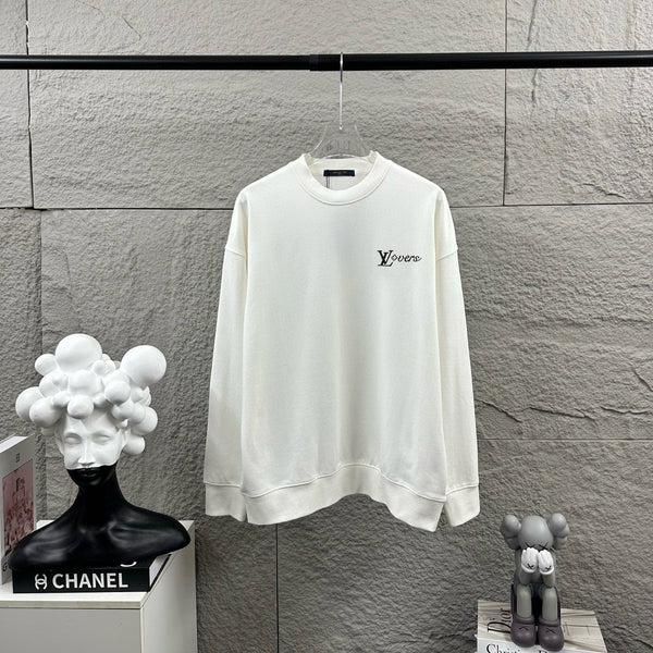 LV Long-Sleeve Crew Neck Sweatshirt 492275