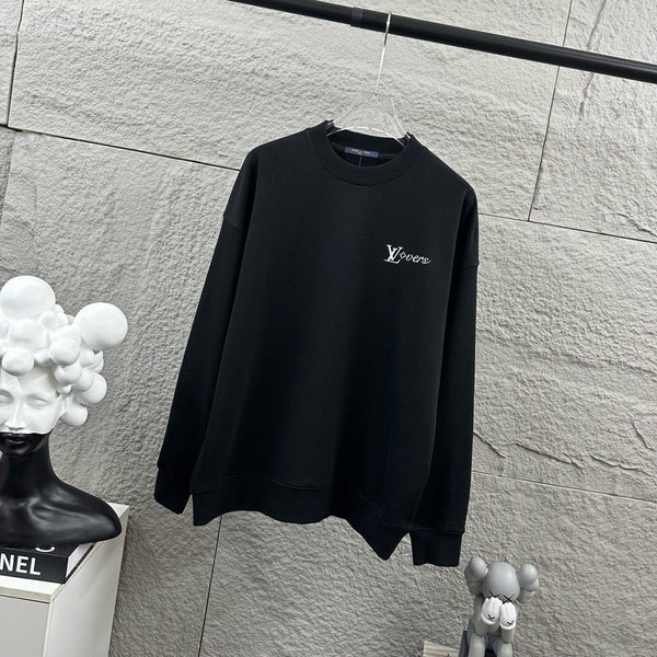 LV Long-Sleeve Crew Neck Sweatshirt 492273