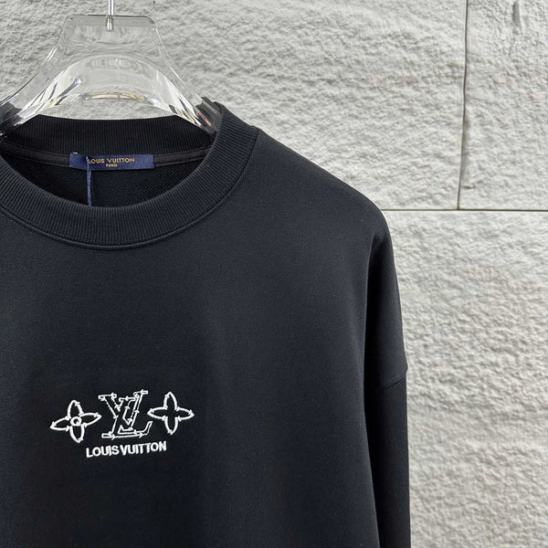 LV Long-Sleeve Crew Neck Sweatshirt 492267
