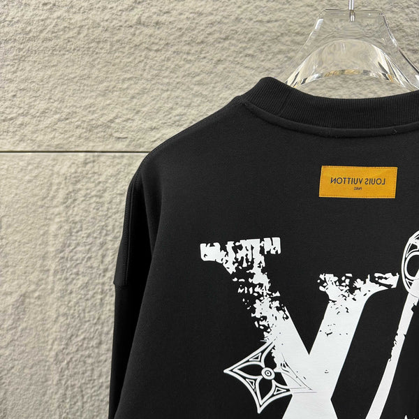 LV Long-Sleeve Crew Neck Sweatshirt 492263