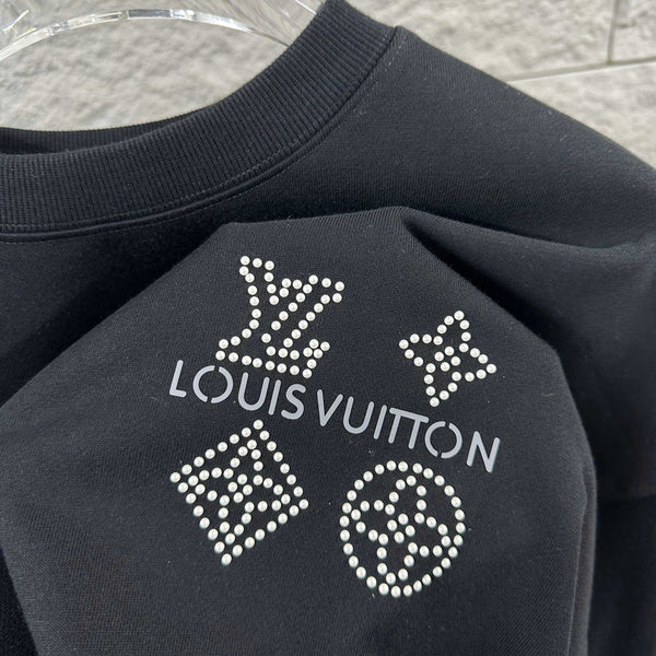 LV Long-Sleeve Crew Neck Sweatshirt 492255