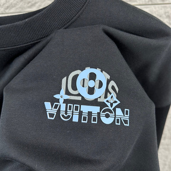 LV Long-Sleeve Crew Neck Sweatshirt 492247