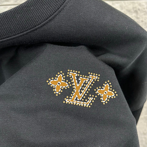 LV Long-Sleeve Crew Neck Sweatshirt 492229