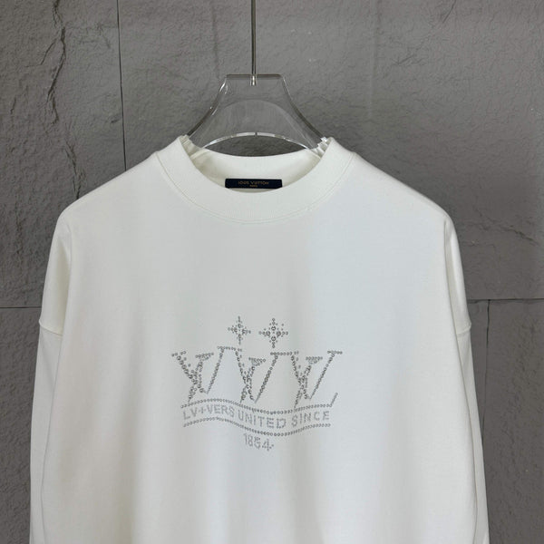 LV Long-Sleeve Crew Neck Sweatshirt 492187