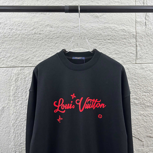 LV Long-Sleeve Crew Neck Sweatshirt 492181