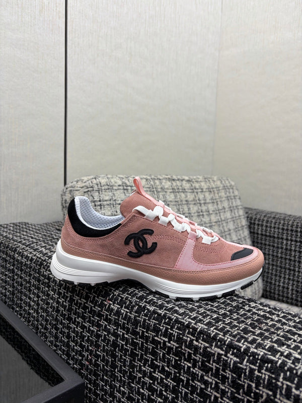 Chanel 26 Quilted Classic Sneaker Pink in Lambskin 602475