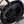 CC 26 Striped Woven Beach Bag 46 Black in Cowhide