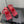 Chanel 26 Classic Chunky Heel Open Back Sandal 95 Red in Tweed Fabric 602498