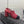 Chanel 26 Classic Chunky Heel Open Back Sandal 95 Red in Tweed Fabric 602498