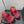 Chanel 26 Classic Chunky Heel Open Back Sandal 95 Red in Tweed Fabric 602498