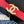 CC Women's Belt 3.0CM Red Cowhide 615099