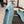 CC Ballet Flats Blue in Suede 611698